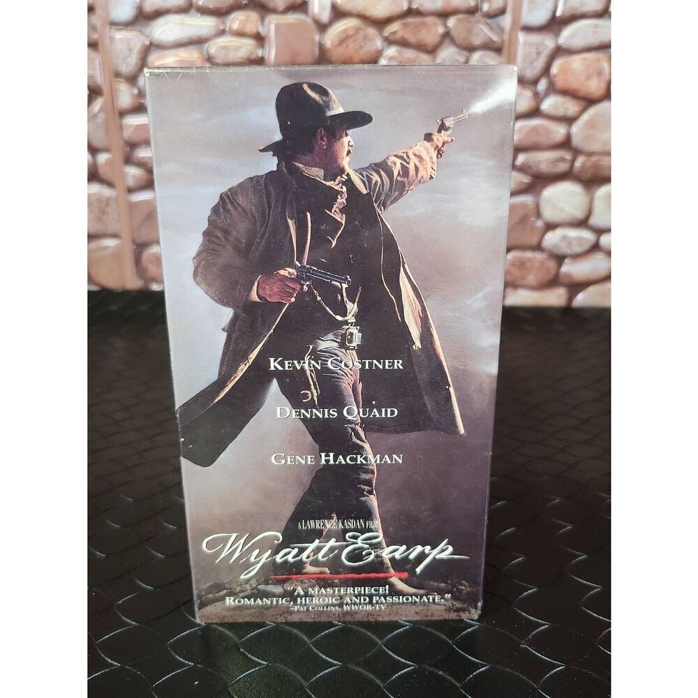 Wyatt Earp VHS Tape Sealed